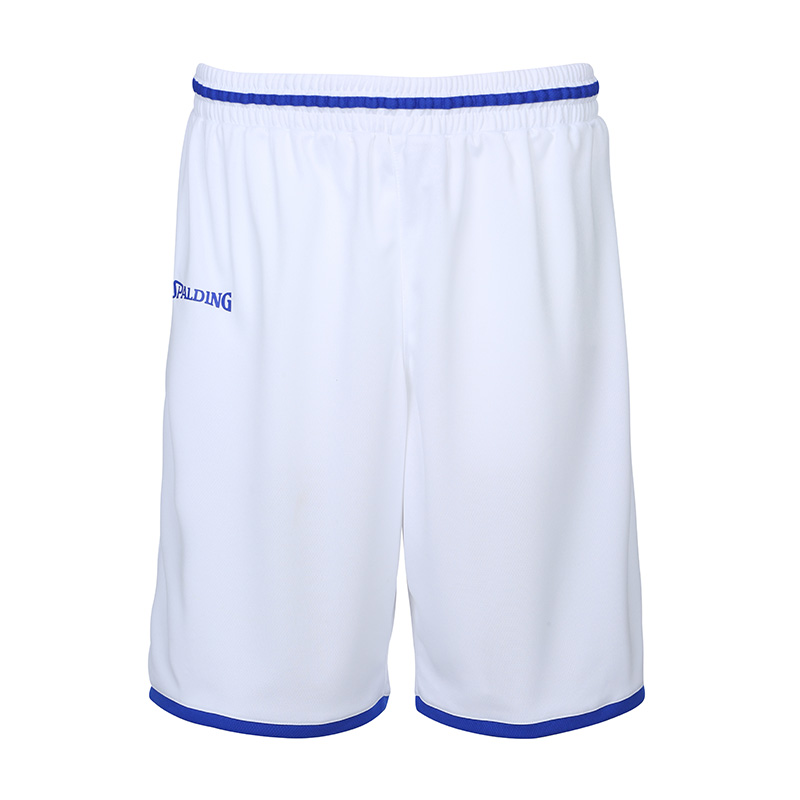 Spalding Move Shorts - Blanc & Bleu Royal