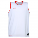 Spalding Move Tank Top - Blanc & Rouge