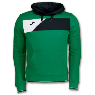 Joma Crew II Hoodie - Vert & Noir