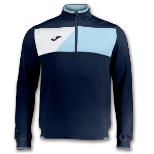 Joma Crew II 1/4 Zip - Marine & Ciel