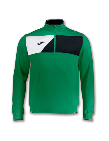 Joma Crew II 1/4 Zip - Vert & Noir