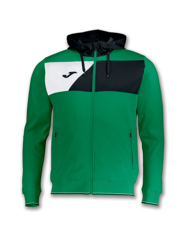 Joma Crew II Veste Capuche - Vert & Noir