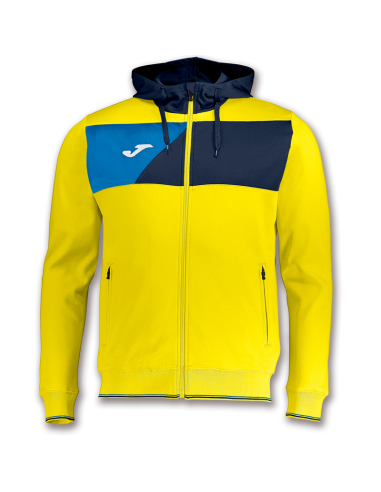 Joma Crew II Veste Capuche - Jaune & Bleu