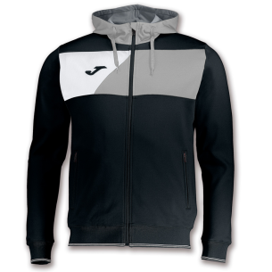 Joma Crew II Veste Capuche - Noir & Gris
