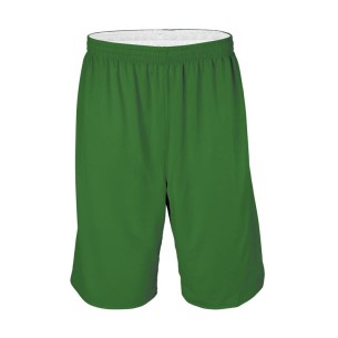 Short Basketball Réversible - Vert & Blanc