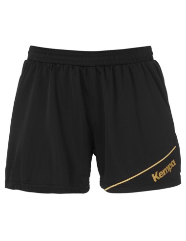 Kempa Gold Shorts Women - Noir & Or