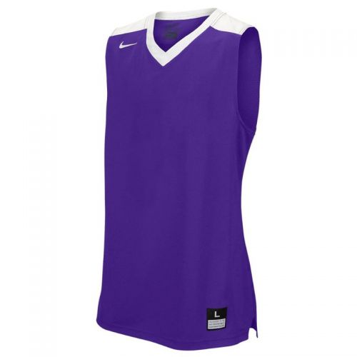 Nike Elite Franchise Jersey - Violet & Blanc
