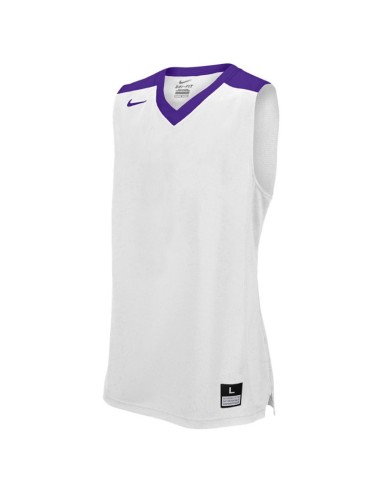 Nike Elite Franchise Jersey - Blanc & Violet