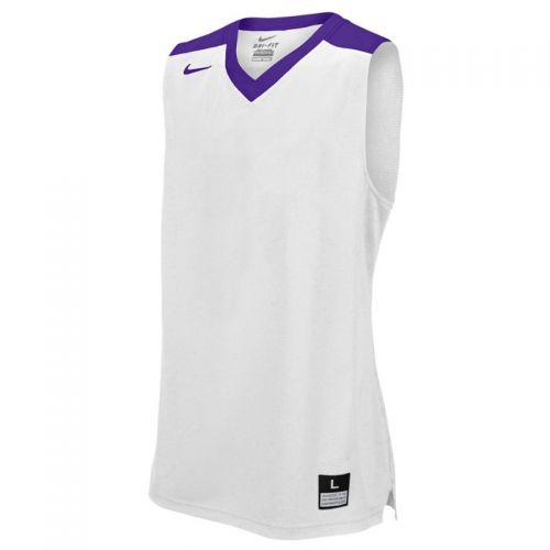 Nike Elite Franchise Jersey - Blanc & Violet