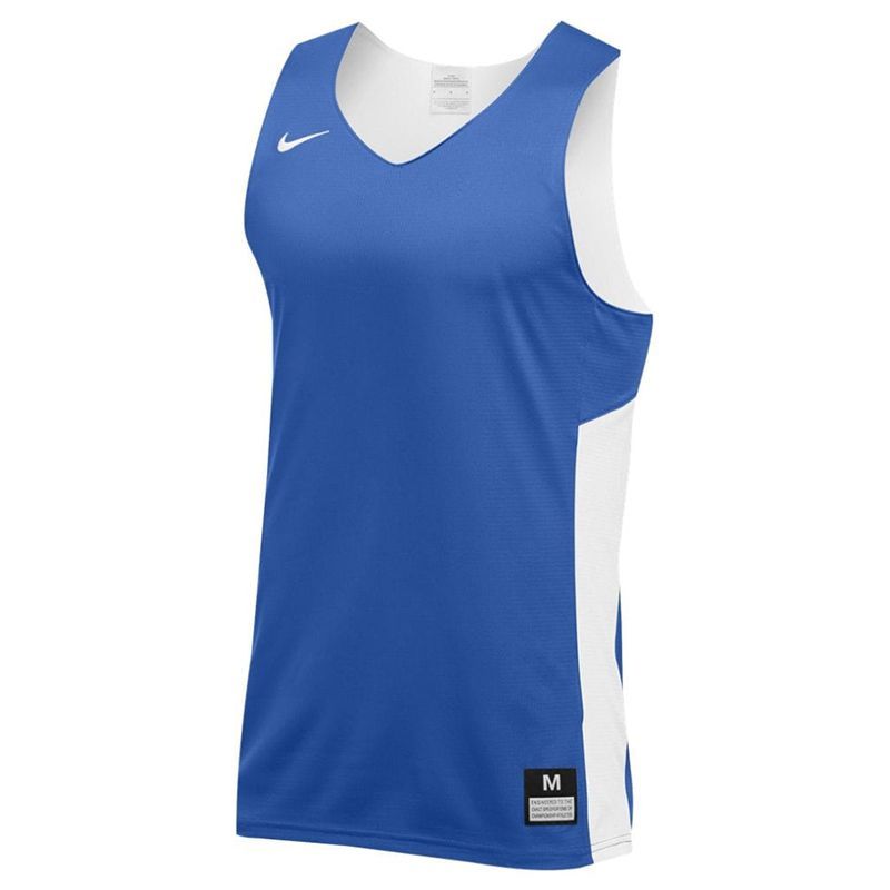 Nike Reversible Tank - Royal & Blanc