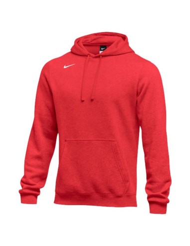 Nike Club Fleece Pullover  Hoody - Rouge