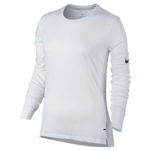 Nike Dry Elite Basket-ball Top Femme - Blanc