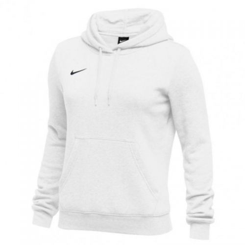 Nike Club Fleece Pullover Hoody Femme - Blanc