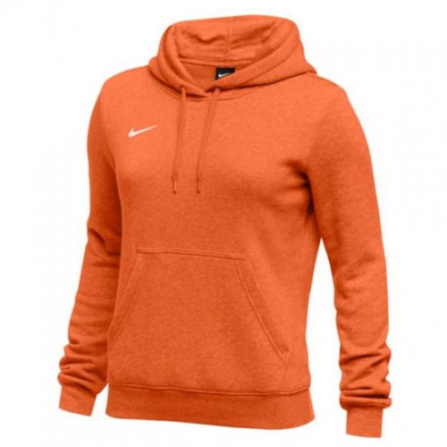 Nike Club Fleece Pullover Hoody Femme - Orange