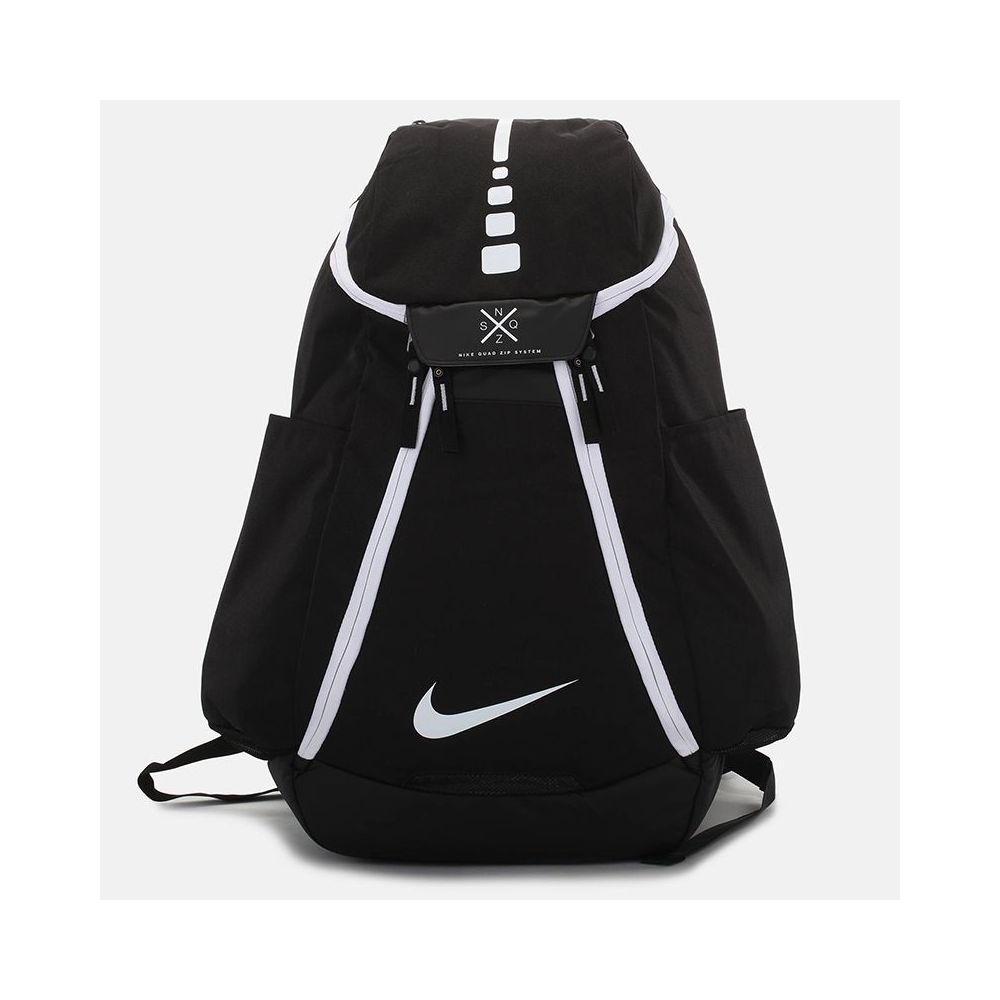 nike hoops elite max air team 2.0 backpack black and white