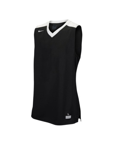 Nike Elite Franchise Jersey - Noir & Blanc