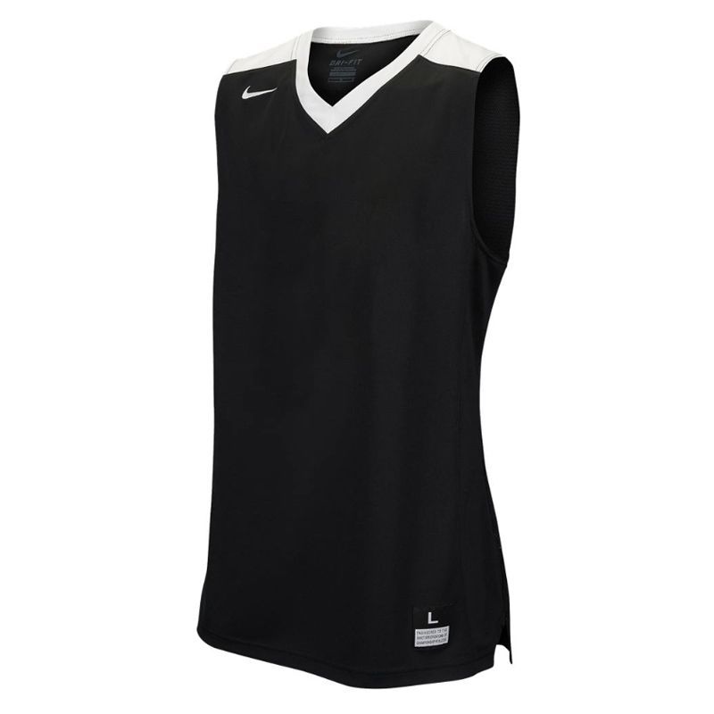 Nike Elite Franchise Jersey - Noir & Blanc