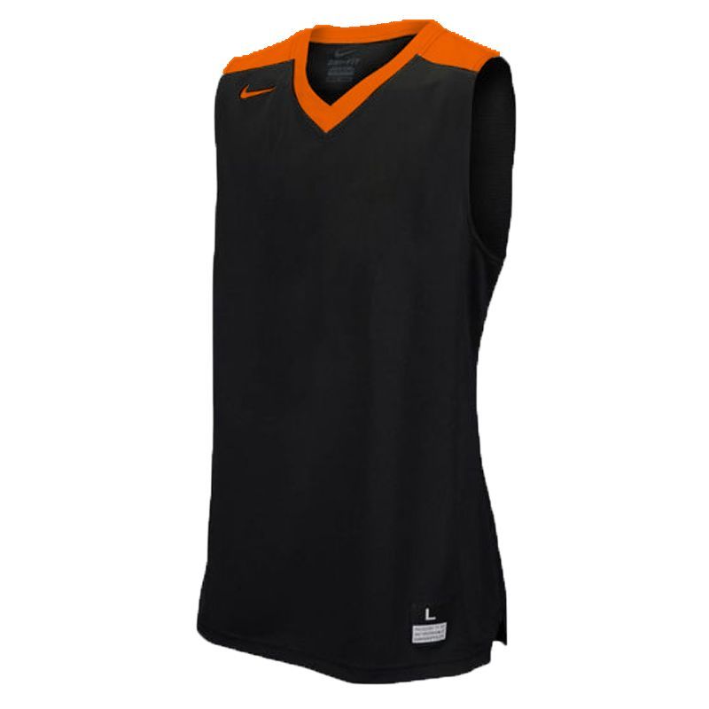 Nike Elite Franchise Jersey - Noir & Orange
