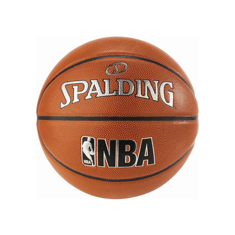 Spalding JR. NBA Ball - Silver In/Out