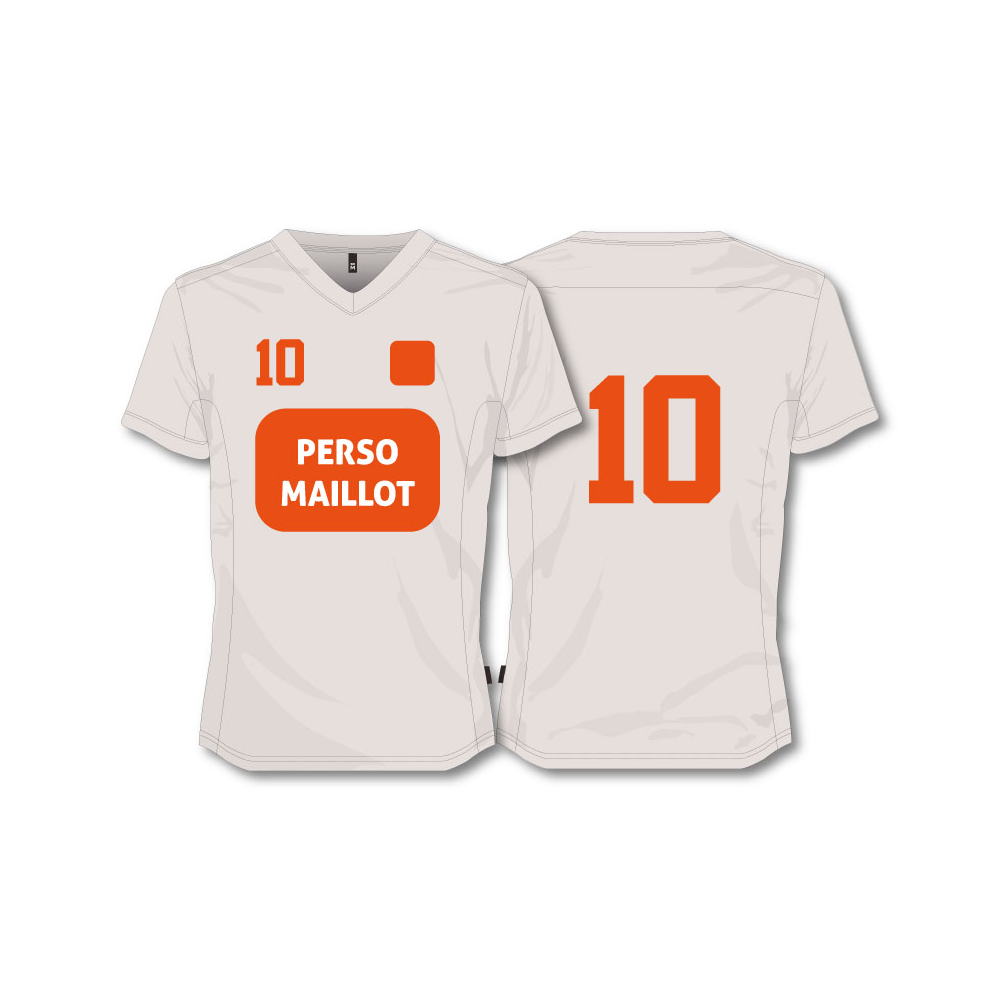 Flocage Maillot et T-shirt sport : Maillot personnalisé