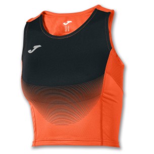 Joma Elite VI Brassière Femme - Orange & Noir