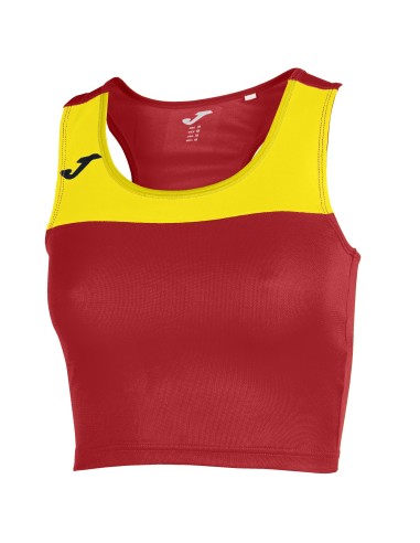 Joma Race Brassière Femme - Rouge & Jaune