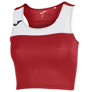 Joma Race Brassière Femme - Rouge & Blanc