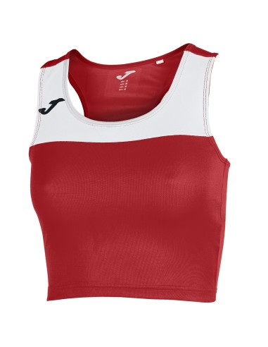 Joma Race Brassière Femme - Rouge & Blanc