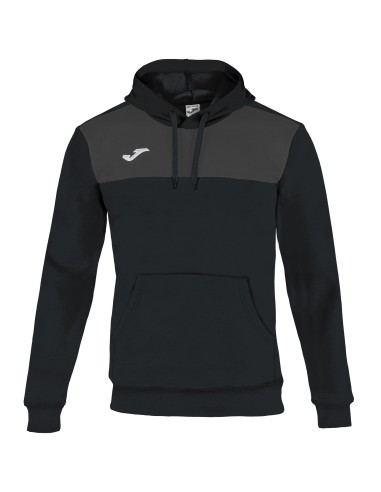 Joma Winner Sweat Capuche - Noir & Gris