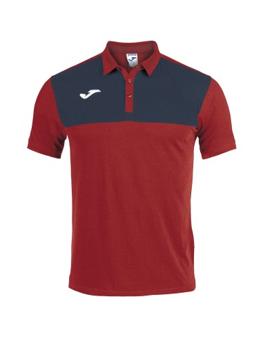 Joma Winner Polo - Rouge & Marine