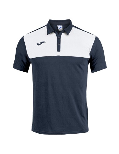 Joma Winner Polo - Marine & Blanc