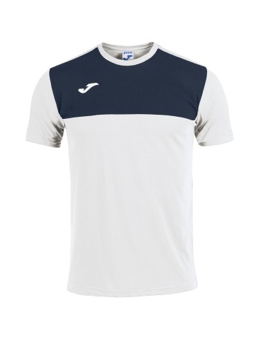 Joma Winner T-Shirt - Blanc & Marine