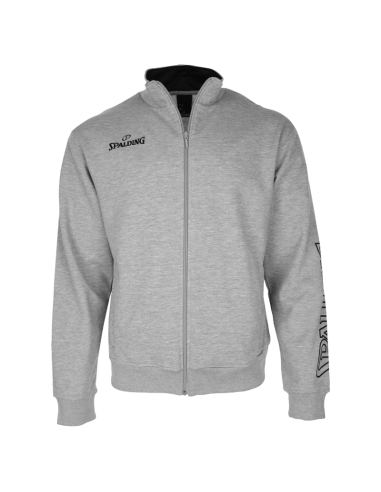 Spalding Team II Zipper Jacket - Gris chiné