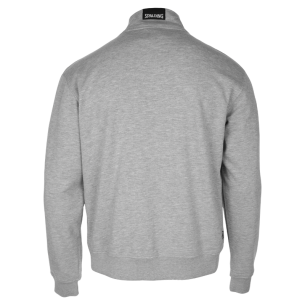 Spalding Team II Zipper Jacket - Gris chiné 2