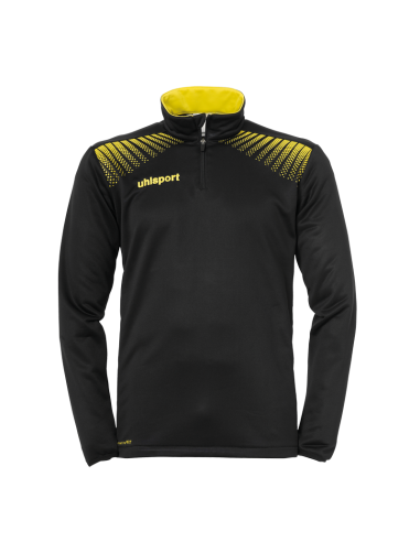 Uhlsport Goal 1/4 Zip Top - Noir & Jaune