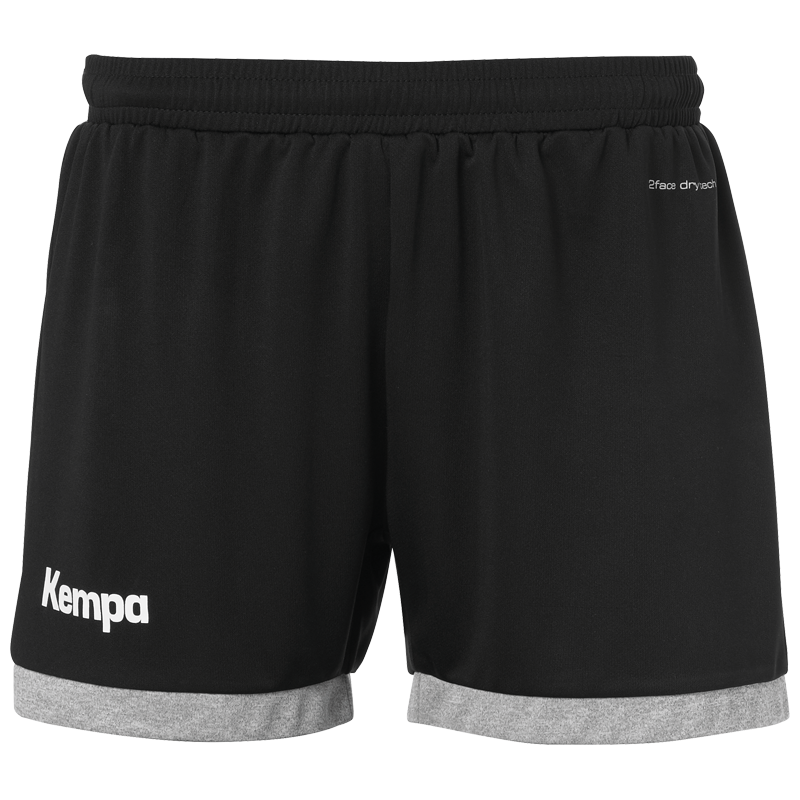 Kempa Core 2.0 Shorts Femme - Noir & Gris