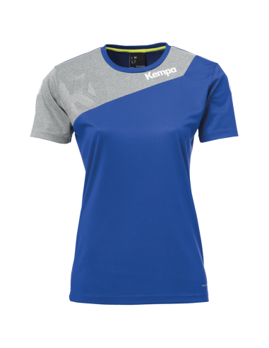 Kempa Core 2.0 Shirt Femme - Royal & Gris