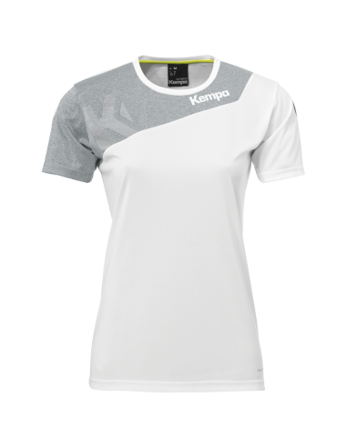 Kempa Core 2.0 Shirt Femme - Blanc & Gris