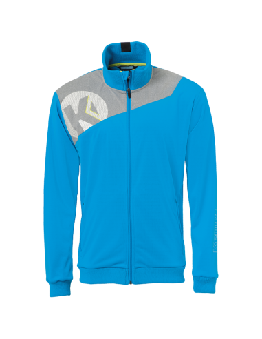 Kempa Core 2.0 Poly Jacket - Bleu Kempa & Gris