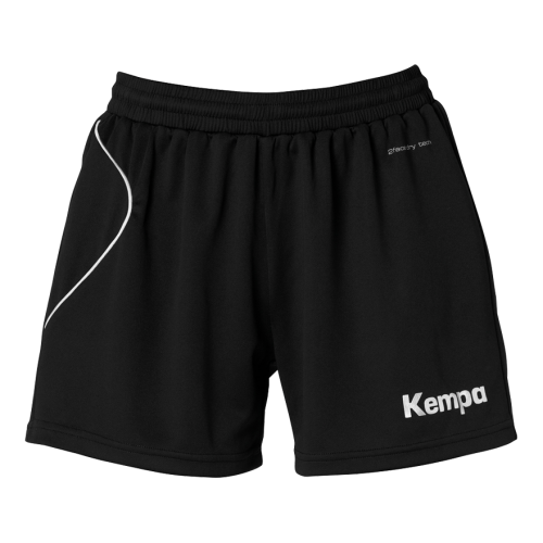 Kempa Curve Women Shorts - Noir & Blanc