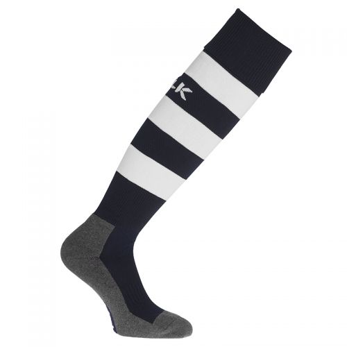 BLK Stripe Socks - Marine & Blanc