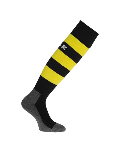 BLK Stripe Socks - Noir & Jaune