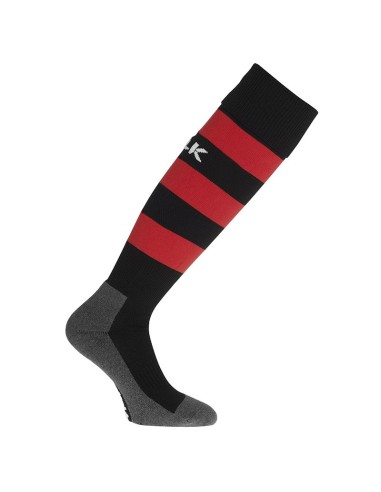 BLK Stripe Socks - Noir & Rouge