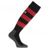 BLK Stripe Socks - Noir & Rouge