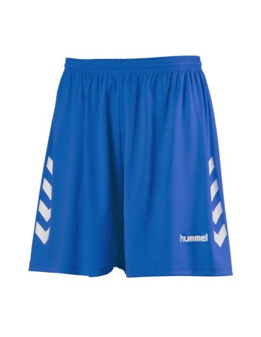 Hummel  Short Chevrons - Royal & Blanc