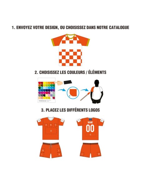 Maillot d'athlétisme - sublimation totale