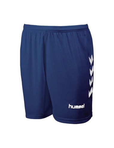 Hummel Short  Chevrons - Marine & Blanc