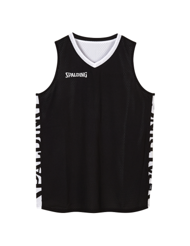 Spalding Essential Maillot Réversible - Noir & Blanc