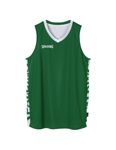 Spalding Essential Maillot Réversible - Vert & Blanc