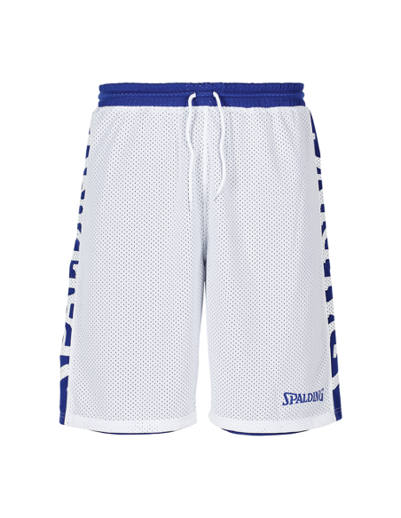 Spalding Essential Short Reversible - Royal & Blanc